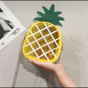 Women's/Girls Clear Pineapple Purse